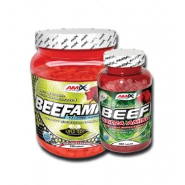 Beef Amino Tablets 250tbl + Beef Extra Amino 198cps ZADARMO